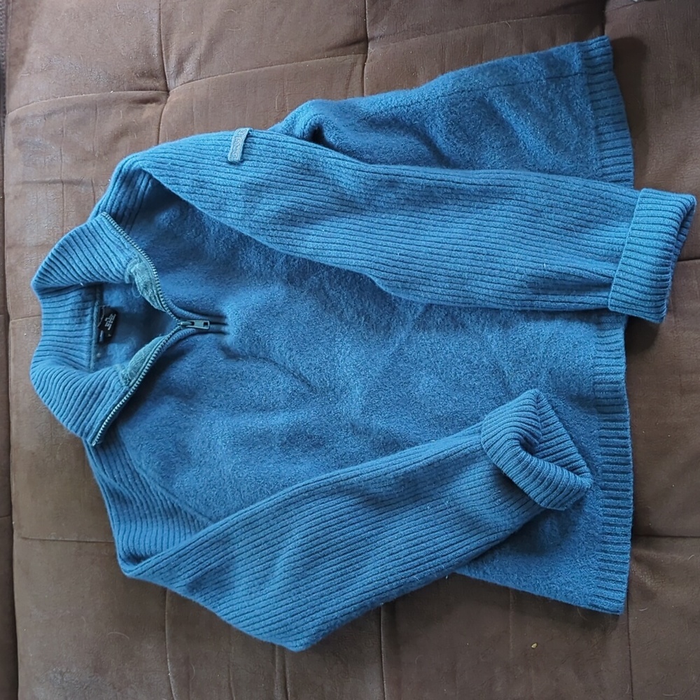 Vintage Aigle 100% Wool Quarter Zip Sweater